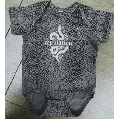 Reputation Snake Taylor's Version Screen Print Baby Onsies - Little Swiftie
