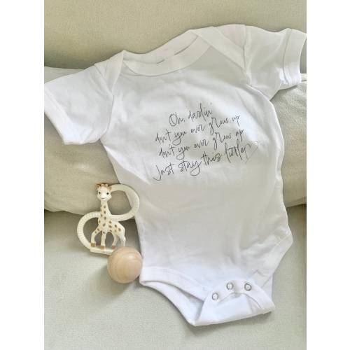 Just Stay This Little Onesie Taylor Swift Baby Shower Gift Concert Attire Gender Neutral