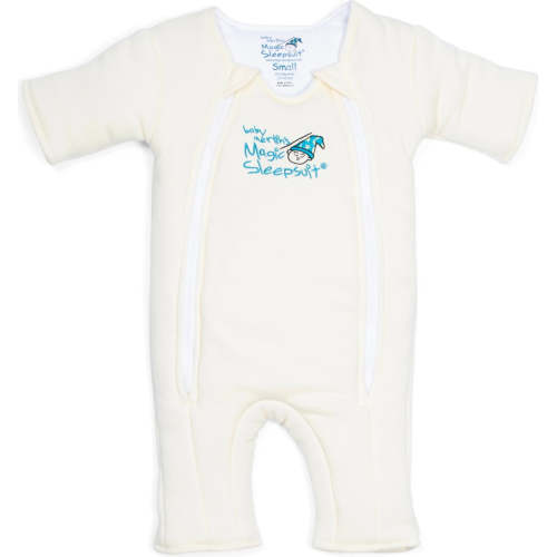 Baby Merlin's Magic Sleepsuit Cream Cotton