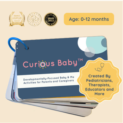 Infant Learning Cards - Curious Baby™ Activity Cards – Curious Baby Cards