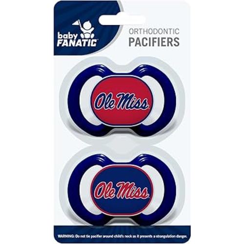 Baby Fanatics Ums2000: Mississippi Pacifier 2-Pack