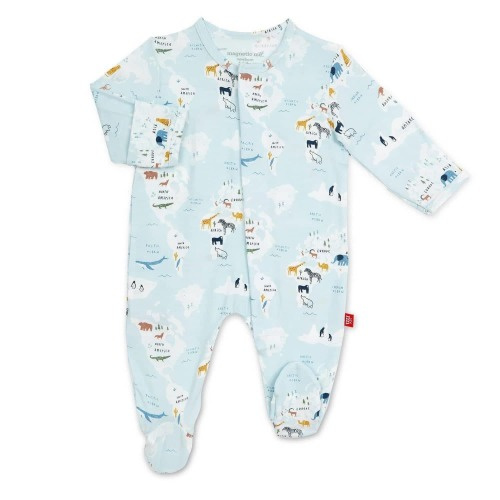 sea the world modal magnetic footie: 3-6M