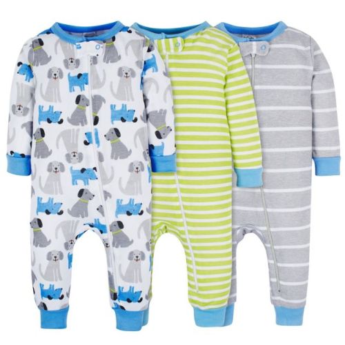 Onesies Brand Baby & Toddler Boys' Snug Fit Footless Pajamas - 3-Pack