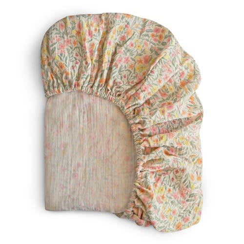 Mushie Extra Soft Muslin Crib Sheet – Babyletto