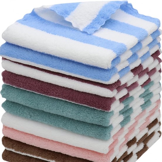 Micro fiber, ultra soft burp cloths