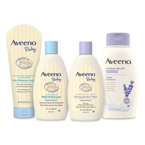 Aveeno Bath time gift set