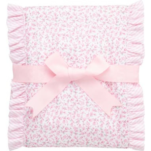 Floral Fancy Fabric Burp Cloth