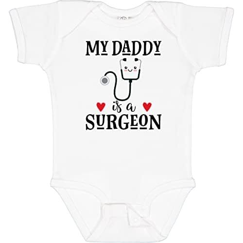 inktastic Surgeon Daddy Doctor Baby Clothes Baby Bodysuit