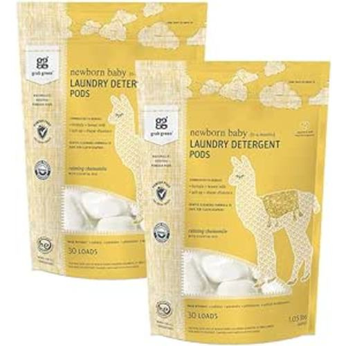 Amazon.com: Grab Green Newborn Baby Laundry Detergent Pods, 60 Count, Calming Chamomile Scent, Plant and Mineral Based, Formulated to Tackle Newborn (0-4 Months) Laundry Stains : Everything Else