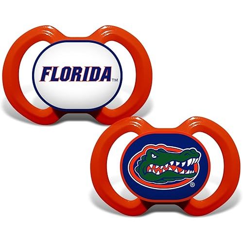 Baby Fanatic 2 Piece Pacifier Set, University of Florida Gators, One Size