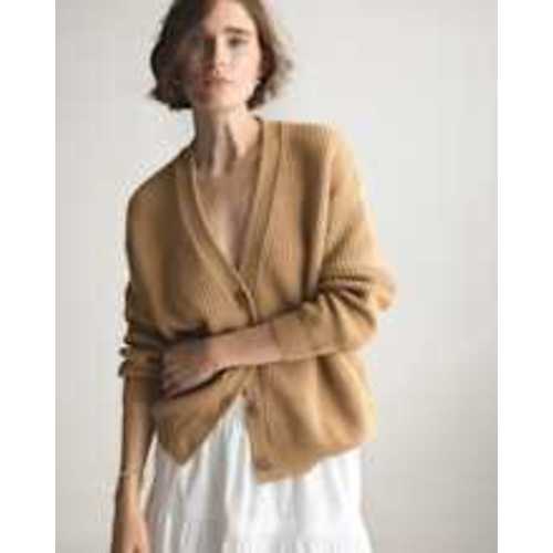 100% Organic Cotton Oversized Boyfriend Cardigan