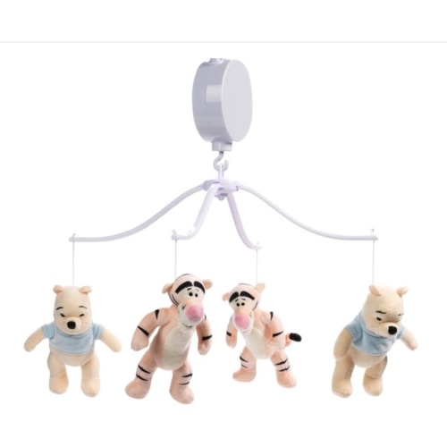 Disney Baby Winnie the Pooh Hugs Musical Baby Crib Mobile Soother – Lambs & Ivy