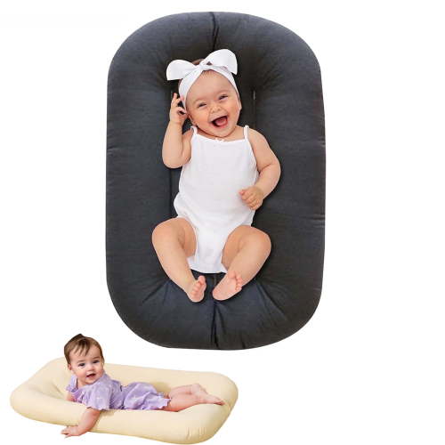 Baby Lounger Pillow For Infants Babies 0 12 Months Lounger For Baby Soft Cotton Breathable Infant Floor Seats & Loungers For Newborn Gifts