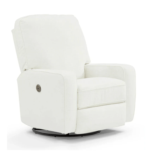 Storytime by Best Chairs Bilana Swivel Glider Recliner - Dove (21553B)