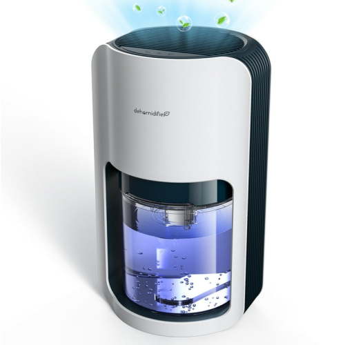 KLOUDIC 1200ml Ultra Quiet Dehumidifier with Automatic Defrosting for Home, 480 Sq ft