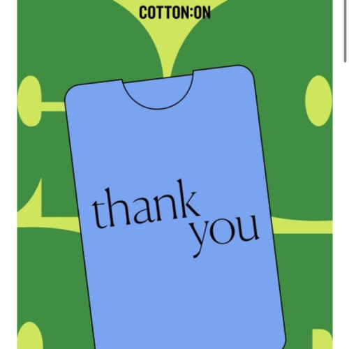 COTTON ON GIFT CARD