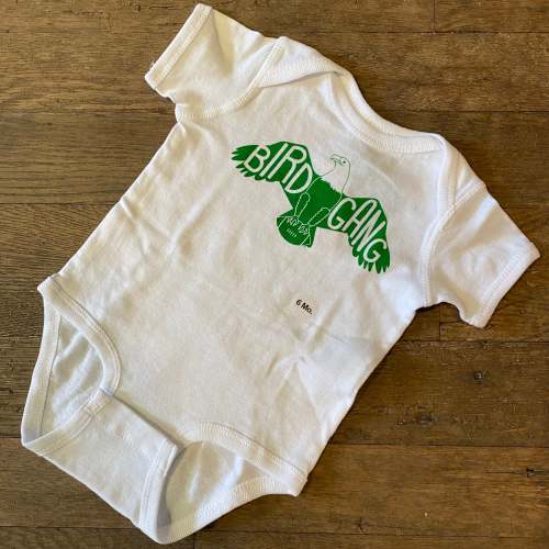 Bird Gang Baby Onesie