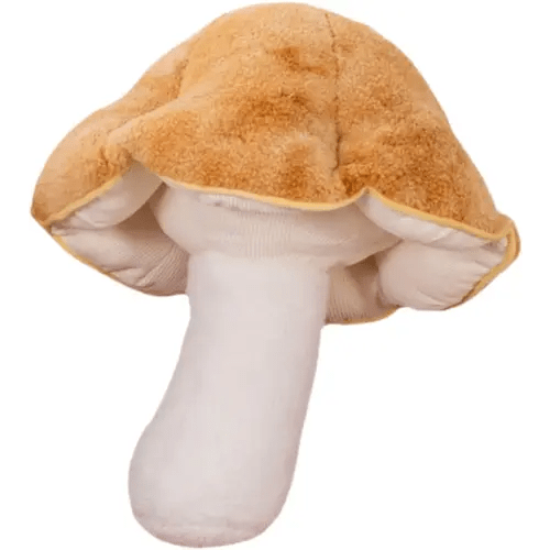 Pillow Mushroom Pillow Floor Pillow Sofa Cushion Home Decoration Pillows Reading Pillow (Khaki, 32cm)