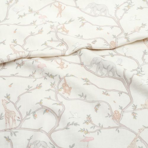 Animal Parade Swaddle - Ivory | Gooselings