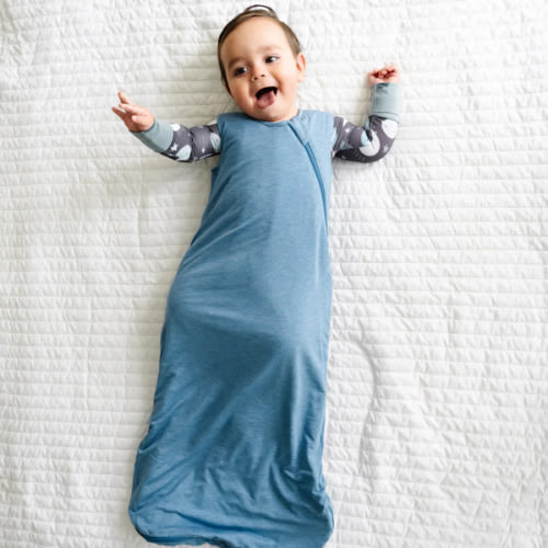 Heather Blue Sleepy Bag - Little Sleepies