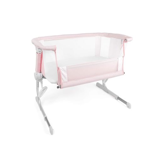 Baby Delight Beside Me Dreamer Bassinet | Bedside Sleeper | 6-Position Height Adjustment | Peony Pink | Bigbigmart.com