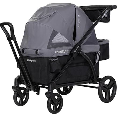 Baby Trend Navigator PRO 2-in-1 Stroller Wagon, Dash Black