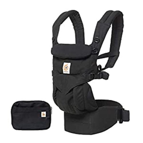 Ergobaby Omni Classic Baby Carrier for Newborn to Toddler - Pure Black