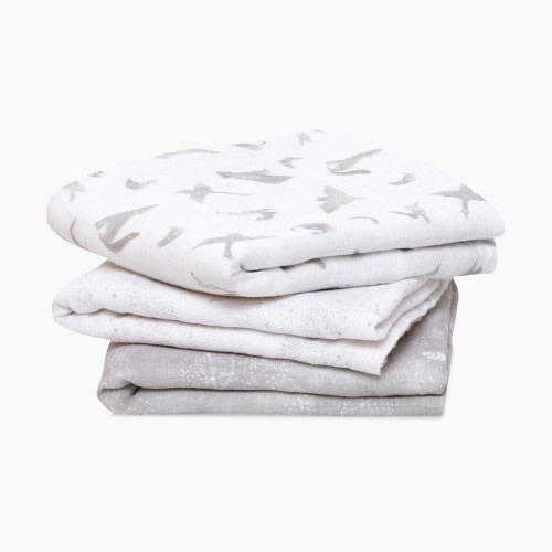 Aden + Anais Organic Muslin Squares (3 Pack) - Map The Stars