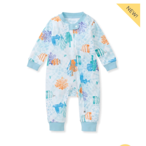 Under The Sea Organic Cotton Sleep & Play