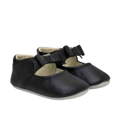 Girls Sofia Black Baby Shoes | Baby Mary Jane by Robeez