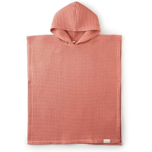 Stylish Hooded Beach Towel for Kids - Extra Soft and Fast Drying Poncho For Toddlers 1-3 Years is Made of Premium Waffle Cotton - Perfect Baby Cover Up for Beach Days or Pool and Bath Time Adventures