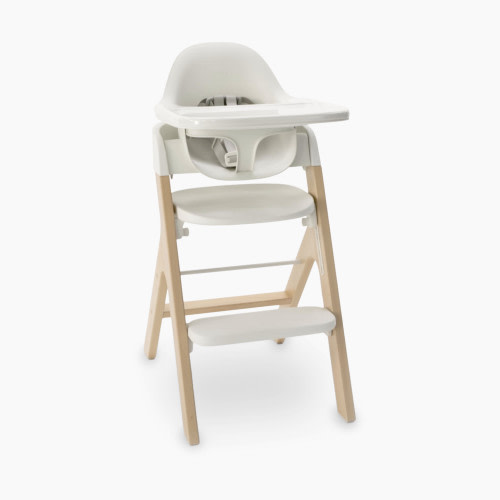 Mockingbird High Chair - Beechwood/White