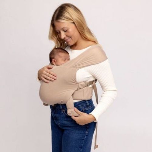 Wildbird Aerial Buckle Wrap - 0-6 Months - Desert Lark - XS-XL: Baby Carrier, Facing-In Design, 7-25 lb Capacity, Modal Blend