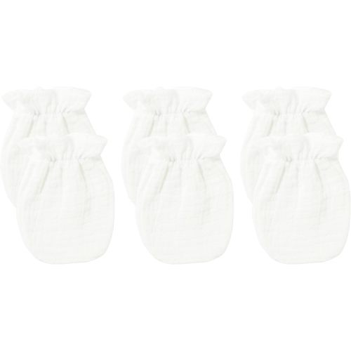 Newborn Mittens No Scratch 100% Organic Cotton Mitts Baby Boy Girl Neutral 0-12 months 3 Packs
