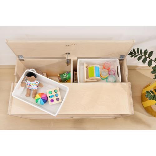 Montessori Playshelf | Hidden Storage | Store & Organize Your Toys | Lovevery