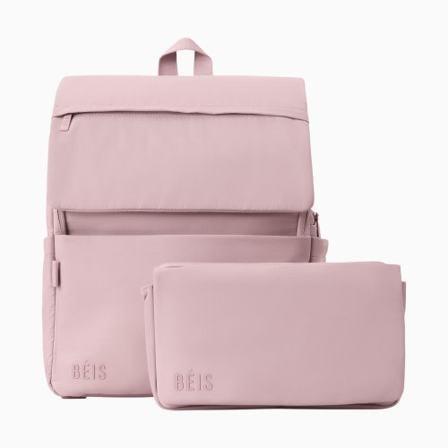 BEIS Travel The Ultimate Diaper Backpack - Atlas Pink