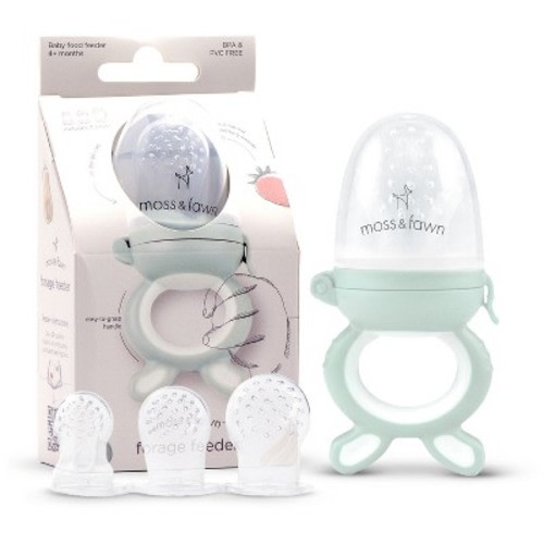 Moss and Fawn Silicone Forage Feeder, Color: Fern