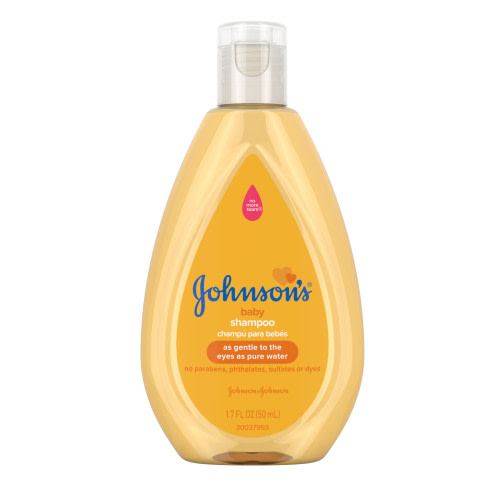 Johnson's Baby Shampoo, Gentle Tear-Free Formula, Hypoallergenic & Pediatrician-Tested, 1.7 fl. oz
