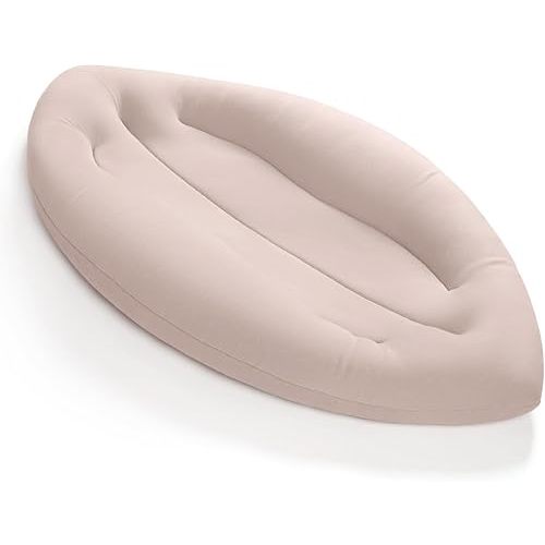 Baby Lounger for Newborn: Skin-Friendly & Breathable for 0-12 Months Infant Tummy Time Playtime & Diaper Changes - Portable & Lightweight Cushion for New Parents