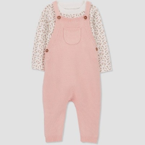 Carter's Just One You® Baby Girls' Floral Undershirt & Bottom Set - Pink, Size: 3M