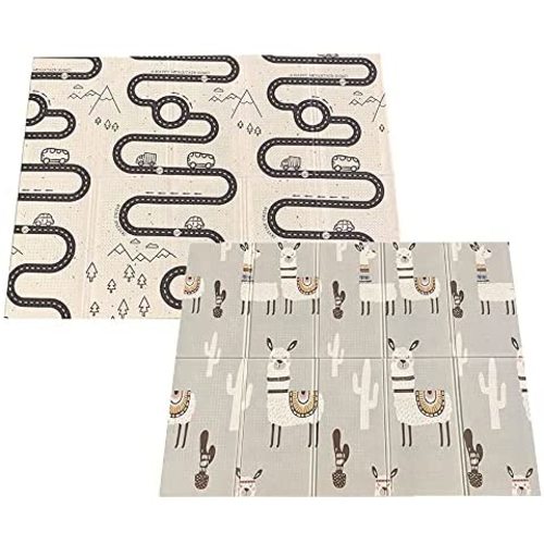 Play Mat Playmat Baby Mat Folding Crawling Large Foam Mat Portable Playmat for Babies (Sleep)