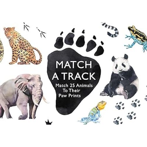 Match a Track: Match 25 Animals to Their Paw Prints (Magma for Laurence King)