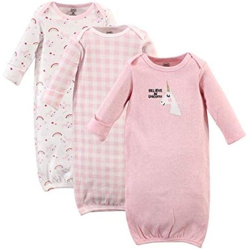 Luvable Friends Baby Girls' Cotton Gowns