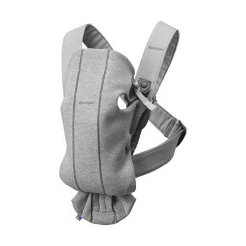 BabyBjorn Baby Carrier Mini, Color: Light Gray
