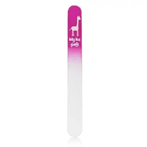 Baby Nail File, Safe Alternative for Nail Clippers, Must-Have Baby Essentials, Ideal Gift for Any Occasion Including Baby Shower, Pink - Baby Blue Giraffe