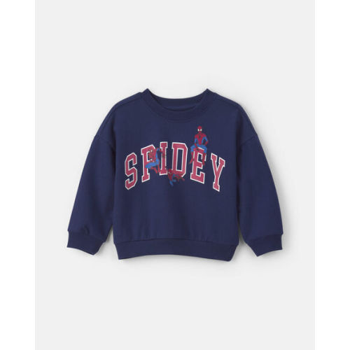 Toddler Boy ©Marvel Spider-Man Pullover Sweatshirt - Navy Blue | Carter's