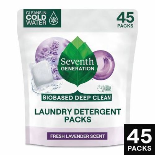 Seventh Generation Laundry Detergent Packs Fresh Lavender - 45ct/31.7oz