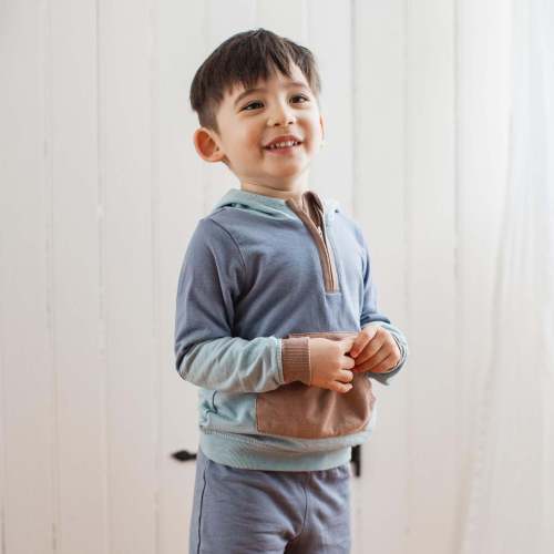 Color Blocked Sweatshirt & Pants Set – Burt's Bees Baby