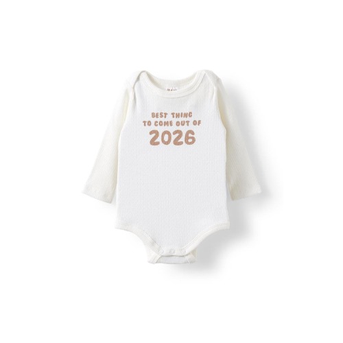 Organic Pointelle Long Sleeve Bubbysuit