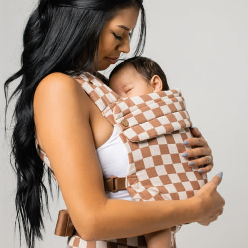The Monarch Carrier - Mocha Check – Mabē
